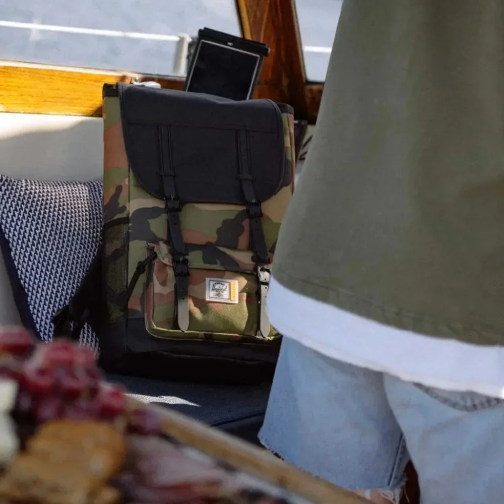 Herschel Supply Co Little America Insulated Camo Print Pro Backpack